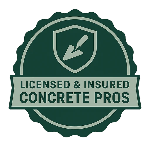 Licensed & Insured Concrete Pros